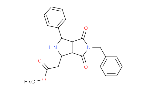 CAS No. 1008006-46-9, Methyl 2-(5-benzyl-4,6-dioxo-3-phenyloctahydropyrrolo[3,4-c]pyrrol-1-yl)acetate