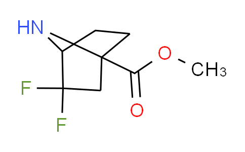 CAS No. 1638652-69-3, Methyl 3,3-difluoro-7-azabicyclo[2.2.1]heptane-1-carboxylate