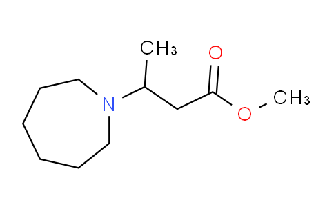 CAS No. 122958-13-8, Methyl 3-(azepan-1-yl)butanoate