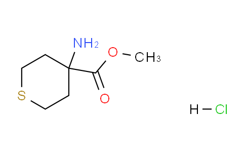 CAS No. 161315-14-6, Methyl 4-aminotetrahydro-2H-thiopyran-4-carboxylate hydrochloride