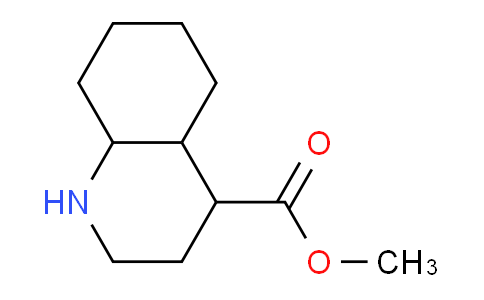 CAS No. 144817-87-8, Methyl decahydroquinoline-4-carboxylate