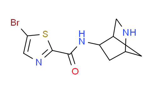 CAS No. 524016-10-2, N-(2-Azabicyclo[2.2.1]heptan-5-yl)-5-bromothiazole-2-carboxamide