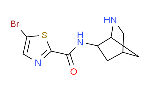 CAS No. 524017-40-1, N-(2-Azabicyclo[2.2.1]heptan-6-yl)-5-bromothiazole-2-carboxamide