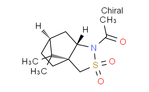 CAS No. 150448-66-1, N-Acetyl-(2S)-bornane-10,2-sultam