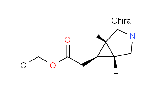 1251668-97-9 | rel-Ethyl 2-((1R,5S,6s)-3-azabicyclo[3.1.0]hexan-6-yl)acetate