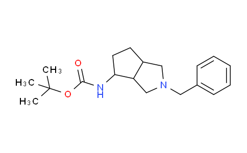 CAS No. 1230135-97-3, tert-Butyl (2-benzyloctahydrocyclopenta[c]pyrrol-4-yl)carbamate