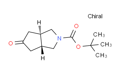 CAS No. 2382413-71-8, tert-Butyl (3aR,6aR)-5-oxohexahydrocyclopenta[c]pyrrole-2(1H)-carboxylate