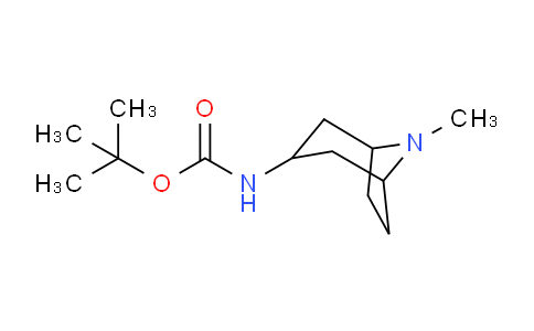 CAS No. 1263280-21-2, tert-Butyl (8-methyl-8-azabicyclo[3.2.1]octan-3-yl)carbamate
