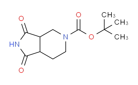 CAS No. 1334493-76-3, tert-Butyl 1,3-dioxohexahydro-1H-pyrrolo[3,4-c]pyridine-5(6H)-carboxylate