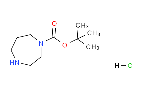 CAS No. 1049743-87-4, tert-Butyl 1,4-diazepane-1-carboxylate hydrochloride