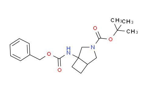 CAS No. 1330763-68-2, tert-Butyl 1-(((benzyloxy)carbonyl)amino)-3-azabicyclo[3.2.0]heptane-3-carboxylate