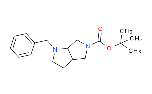CAS No. 132414-80-3, tert-Butyl 1-benzylhexahydropyrrolo[3,4-b]pyrrole-5(1H)-carboxylate