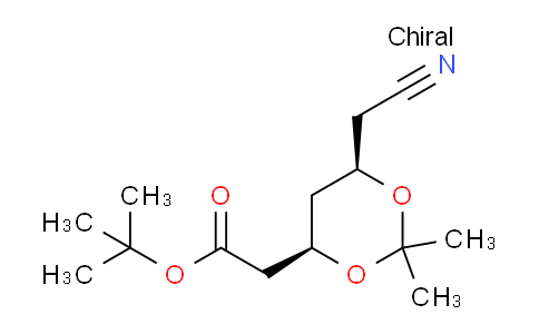 125971-94-0 | tert-Butyl 2-((4R,6R)-6-(cyanomethyl)-2,2-dimethyl-1,3-dioxan-4-yl)acetate