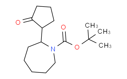 CAS No. 1541324-15-5, tert-Butyl 2-(2-oxocyclopentyl)azepane-1-carboxylate