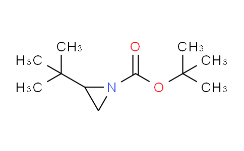 CAS No. 1956370-20-9, tert-Butyl 2-(tert-butyl)aziridine-1-carboxylate