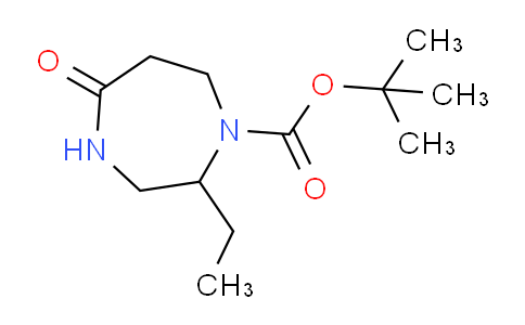 CAS No. 1255147-08-0, tert-Butyl 2-ethyl-5-oxo-1,4-diazepane-1-carboxylate