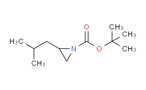 CAS No. 1922870-75-4, tert-Butyl 2-isobutylaziridine-1-carboxylate