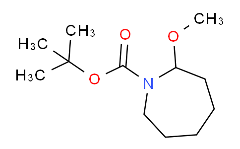 CAS No. 1257080-99-1, tert-Butyl 2-methoxyazepane-1-carboxylate