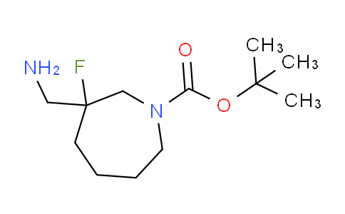 CAS No. 1784405-02-2, tert-Butyl 3-(aminomethyl)-3-fluoroazepane-1-carboxylate