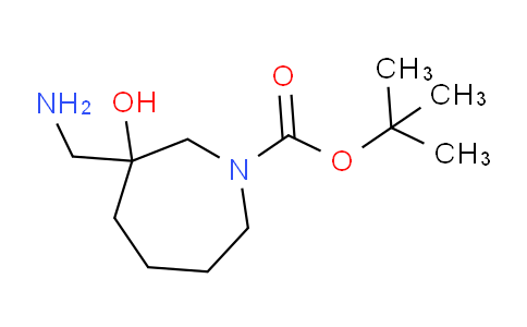 CAS No. 1784022-94-1, tert-Butyl 3-(aminomethyl)-3-hydroxyazepane-1-carboxylate