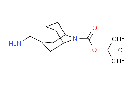 CAS No. 1823258-62-3, tert-Butyl 3-(aminomethyl)-9-azabicyclo[3.3.1]nonane-9-carboxylate