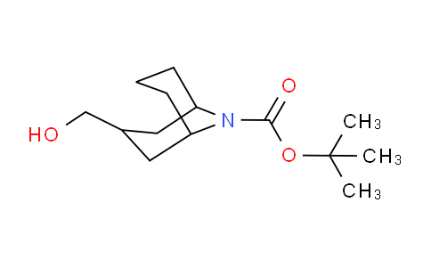 CAS No. 1823271-82-4, tert-Butyl 3-(hydroxymethyl)-9-azabicyclo[3.3.1]nonane-9-carboxylate