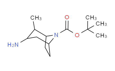 CAS No. 1895234-36-2, tert-Butyl 3-amino-2-methyl-8-azabicyclo[3.2.1]octane-8-carboxylate