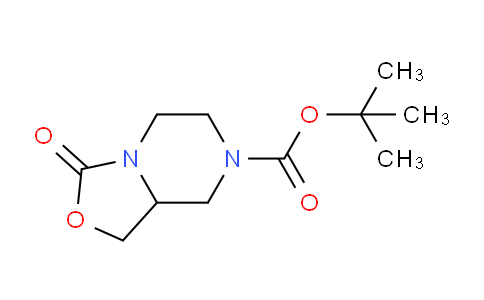 CAS No. 935544-47-1, tert-butyl 3-oxotetrahydro-1H-oxazolo[3,4-a]pyrazine-7(3H)-carboxylate