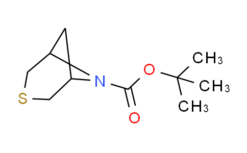 CAS No. 1520084-10-9, tert-Butyl 3-thia-6-azabicyclo[3.1.1]heptane-6-carboxylate