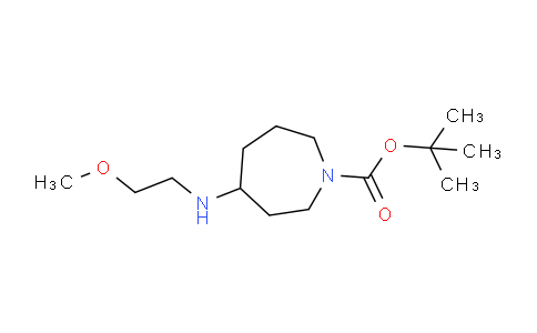 CAS No. 1223748-50-2, tert-Butyl 4-((2-methoxyethyl)amino)azepane-1-carboxylate