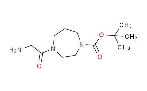 CAS No. 353495-77-9, tert-Butyl 4-(2-aminoacetyl)-1,4-diazepane-1-carboxylate