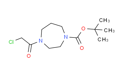 CAS No. 722537-49-7, tert-Butyl 4-(2-chloroacetyl)-1,4-diazepane-1-carboxylate