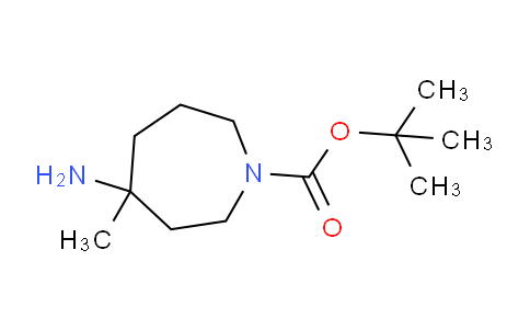 CAS No. 1541842-26-5, tert-Butyl 4-amino-4-methylazepane-1-carboxylate
