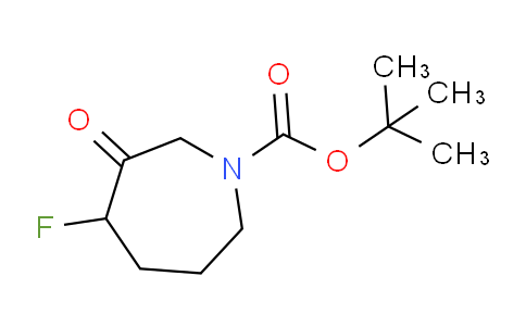 CAS No. 1823834-07-6, tert-Butyl 4-fluoro-3-oxoazepane-1-carboxylate