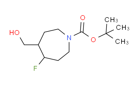 CAS No. 1781648-48-3, tert-Butyl 4-fluoro-5-(hydroxymethyl)azepane-1-carboxylate