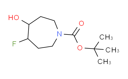 CAS No. 1209780-33-5, tert-Butyl 4-fluoro-5-hydroxyazepane-1-carboxylate