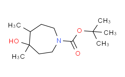 CAS No. 1823981-56-1, tert-Butyl 4-hydroxy-4,5-dimethylazepane-1-carboxylate