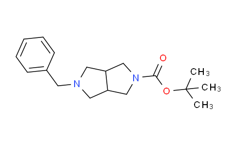 CAS No. 186202-73-3, tert-Butyl 5-benzylhexahydropyrrolo[3,4-c]pyrrole-2(1H)-carboxylate