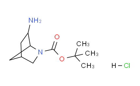 CAS No. 1381947-42-7, tert-Butyl 6-amino-2-azabicyclo[2.2.1]heptane-2-carboxylate hydrochloride