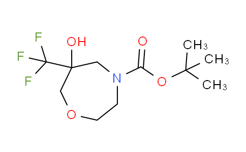 CAS No. 1823776-46-0, tert-Butyl 6-hydroxy-6-(trifluoromethyl)-1,4-oxazepane-4-carboxylate