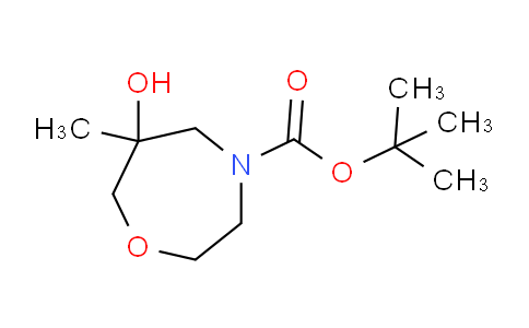 CAS No. 1801455-05-9, tert-Butyl 6-hydroxy-6-methyl-1,4-oxazepane-4-carboxylate
