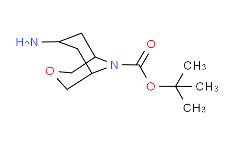 CAS No. 1250991-27-5, tert-Butyl 7-amino-3-oxa-9-azabicyclo[3.3.1]nonane-9-carboxylate