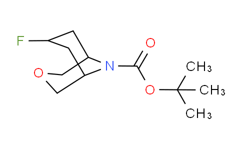 CAS No. 1998215-92-1, tert-Butyl 7-fluoro-3-oxa-9-azabicyclo[3.3.1]nonane-9-carboxylate