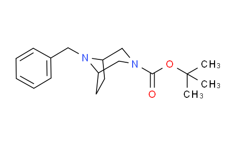 CAS No. 201162-52-9, tert-Butyl 8-benzyl-3,8-diazabicyclo[3.2.1]octane-3-carboxylate