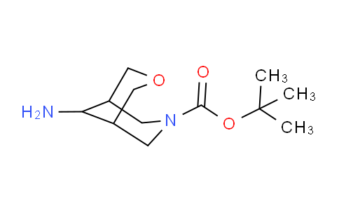 CAS No. 1251015-74-3, tert-Butyl 9-amino-3-oxa-7-azabicyclo[3.3.1]nonane-7-carboxylate