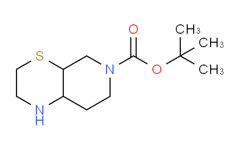 CAS No. 1422343-86-9, tert-Butyl hexahydro-1H-pyrido[3,4-b][1,4]thiazine-6(7H)-carboxylate