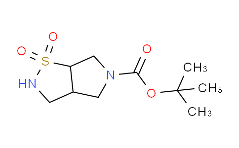 CAS No. 1823230-79-0, tert-Butyl tetrahydro-2H-pyrrolo[3,4-d]isothiazole-5(3H)-carboxylate 1,1-dioxide