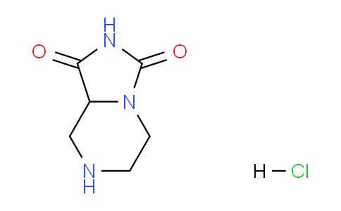 CAS No. 1375909-46-8, Tetrahydroimidazo[1,5-a]pyrazine-1,3(2H,5H)-dione hydrochloride