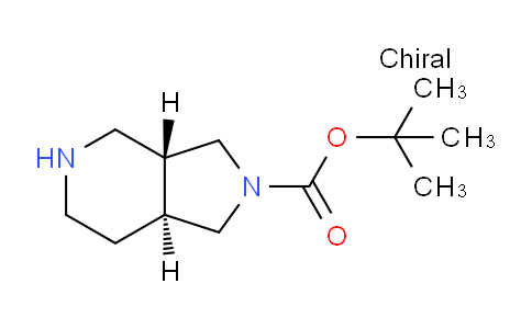CAS No. 1251014-37-5, trans-tert-Butyl hexahydro-1H-pyrrolo[3,4-c]pyridine-2(3H)-carboxylate