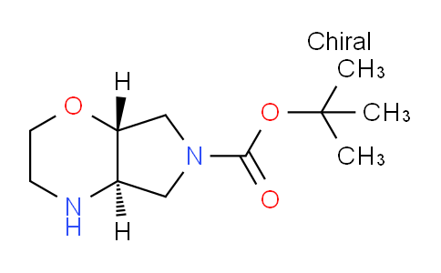 CAS No. 138026-93-4, trans-tert-Butyl hexahydropyrrolo[3,4-b][1,4]oxazine-6(2H)-carboxylate